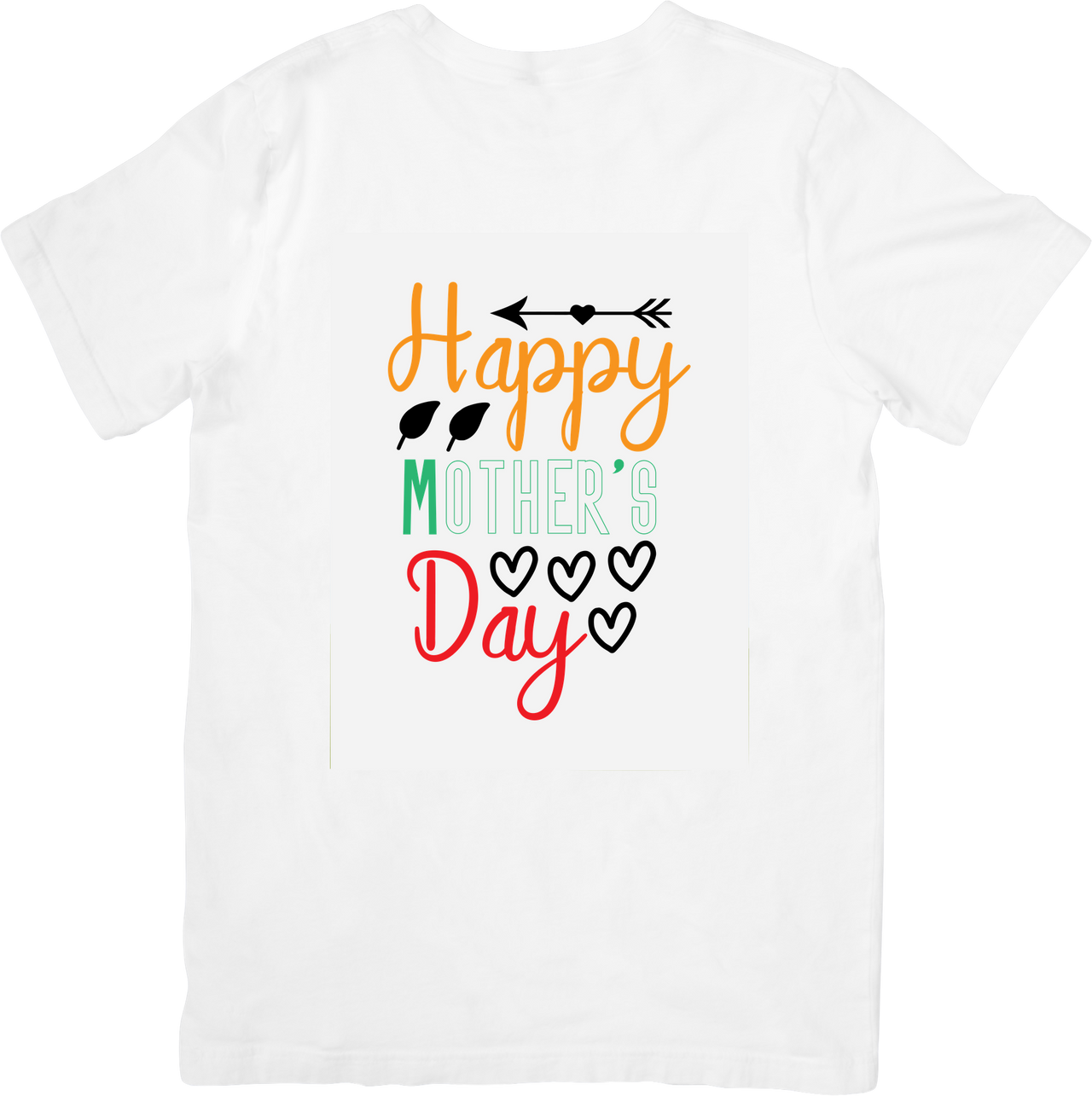 Happy Mother's Day T-Shirt | Floral Colorful Celebration Graphic Tee | Mom Gift